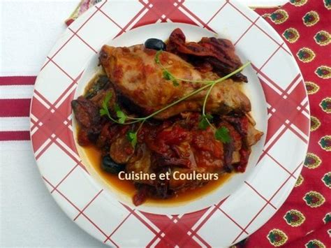 Recettes De Lapin Et Poivrons