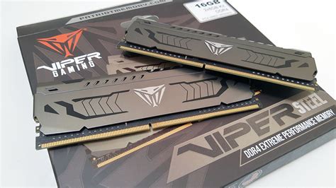 Patriot Viper Steel DDR4 3600 16GB Kit Review Memorias