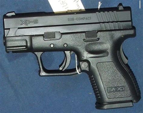 Springfield Xd9 Sub Compact 9mm Pistol Baer Auctioneers Realty Llc