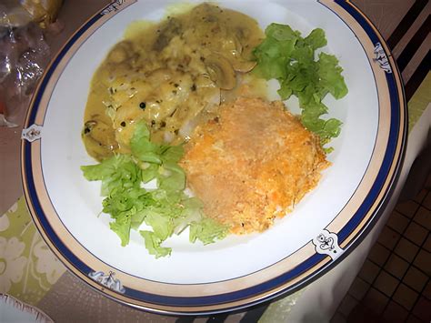 Recette De Flan De Carottes A L Aneth Et Filet De Loup Sauce Curry De