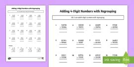 Y3 Inverse Check 3 Digit 3 Addition Subtraction With Carry Sheet