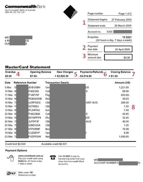 How To Read And Understand Your Credit Card Statement Finder