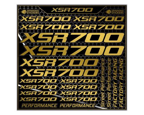 Xsr Sticker Kit Spinningstickers