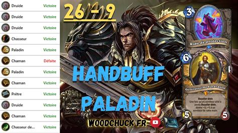 Hearthstone Handbuff Paladin Woodchuck YouTube