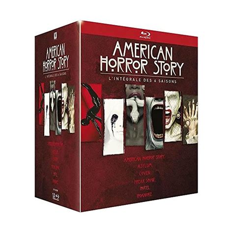 Coffret American Horror Story Lintégrale Des Saisons 1 à 6 Blu Ray