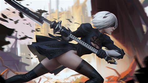 X B Nier Automata K K Hd K Wallpapers Images