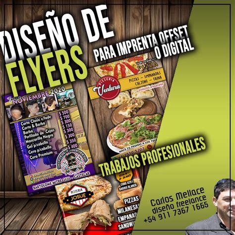 Dise O De Flyer Volante Publicitario Estudio Pixit De Carlos Mellace