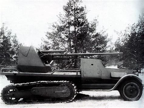 WWII Era Soviet Experimental Tank Destroyer ZIS 41 Armed With 57mm ZIS