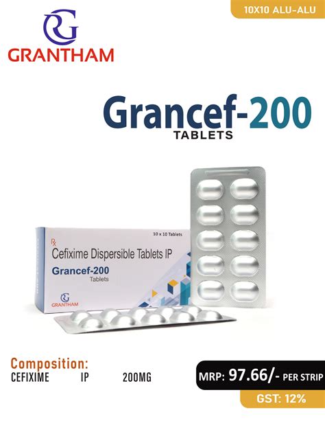 GRANCEF 200 - Grantham Lifesciences