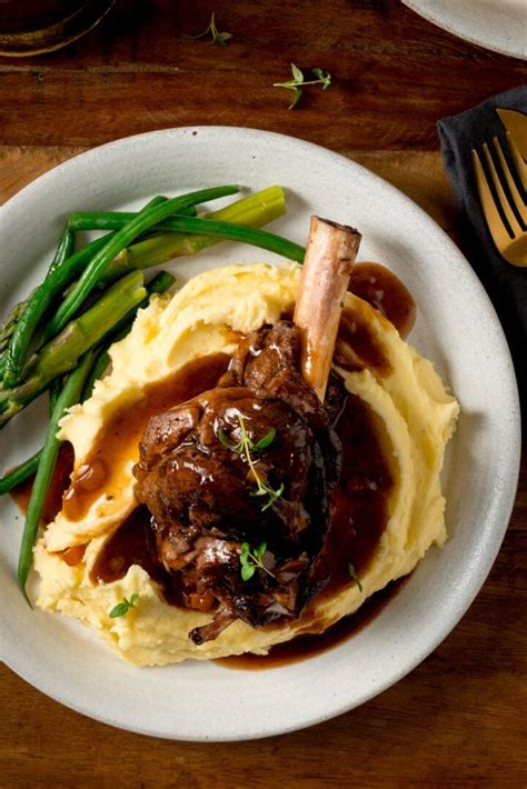 Slow Cooker Lamb Shanks Nickys Kitchen Sanctuary
