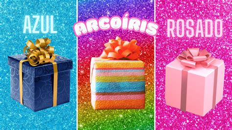 Elige tu regalo Desafío de 3 cajas de regalo Choose Your Gift