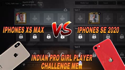 IPHONE XS MAX VS IPHONE SE PUBG TDM TEST 2023 PUBG MOBILE ROMI GAMING