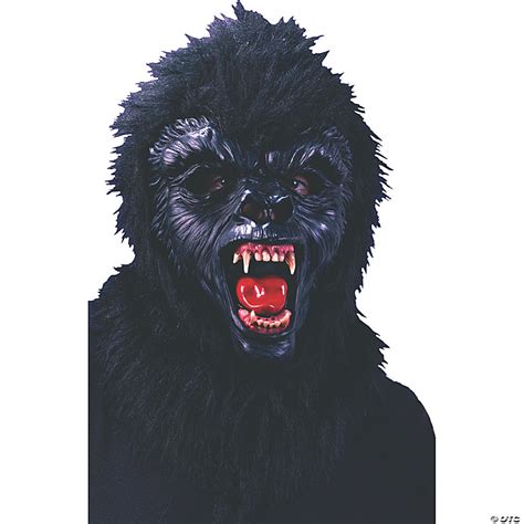 Deluxe Gorilla Mask With Teeth