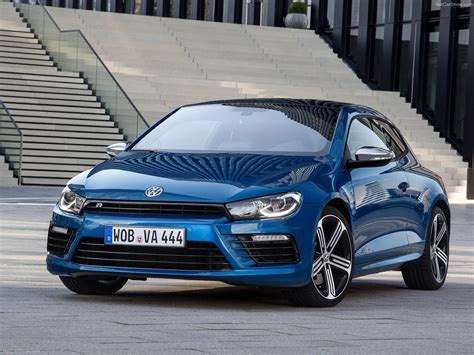 2014 Volkswagen Scirocco R Car Coupe Germany Bleue Blue Bl