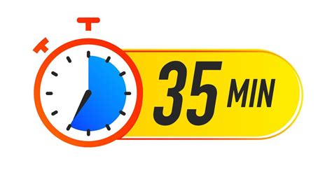 Timer vector icon 35 minutes vector 13211856 Vector Art at Vecteezy