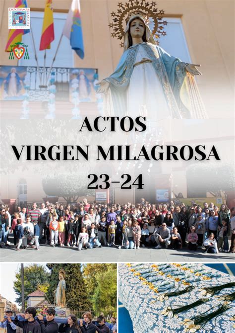 Actos Celebrados En Honor A La Virgen Milagrosa Colegio Ntra