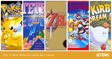 Top 10 Best Nintendo Game Boy Games Thetoptens