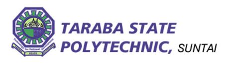 Taraba State Polytechnic Application Portal - Login | Apply Now