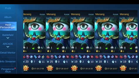 Push Rank Pake Cyclops Op Mobile Legend Damen Mobile Legends