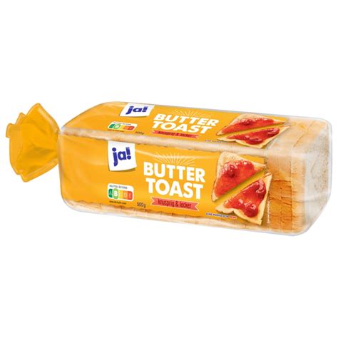 Ja Butter Toastbrot 500g Bei Rewe Online Bestellen