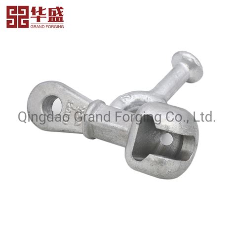 Steel Forged Hot DIP Galvanized Electric Overhead Power Fittings Pole