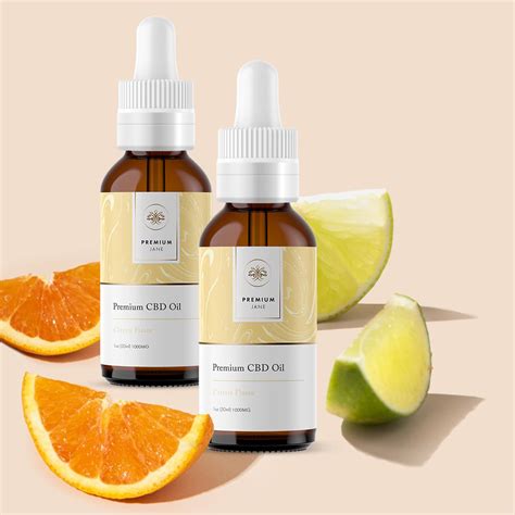 1000 Mg Cbd Oil Citrus 3 Pack Premium Jane