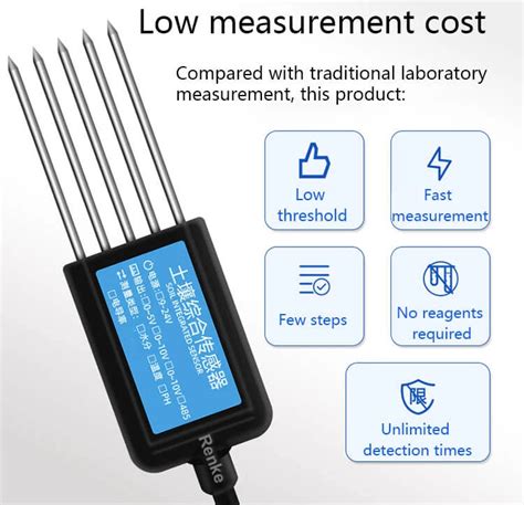 Rs Ecthph N01 Tr 1 Integrated Ph Ec Temperature 4 In 1 Tester Soil