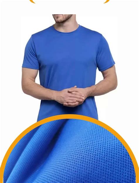 Men Royal Blue Knit Dri Fit T Shirt At Rs 102 In New Delhi Id