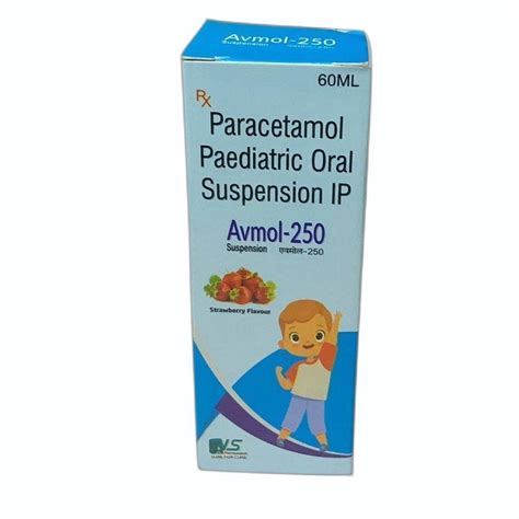 Avmol Paracetamol Paediatric Oral Suspension Ip At Rs Bottle