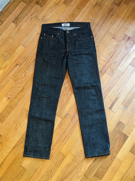 Naked Famous Naked And Famous Weird Guy Deep Indigo Rigid Selvedge