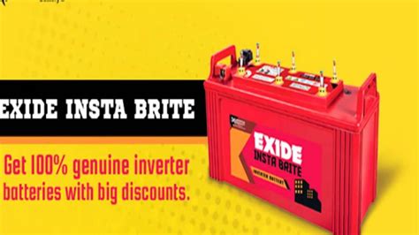 Exide Car Battery Price Inverter Battery Authorised Dealer Youtube