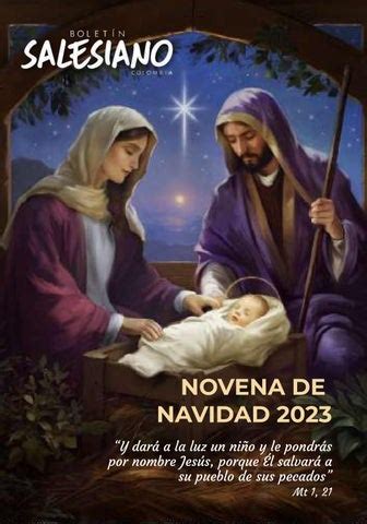 Novena De Navidad By Bolet N Salesiano Colombia Issuu