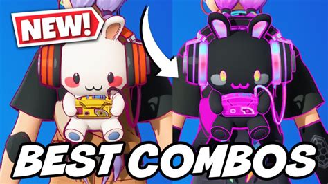 BEST COMBOS FOR NEW MAE JR BACKBLING BOTH STYLES Fortnite YouTube