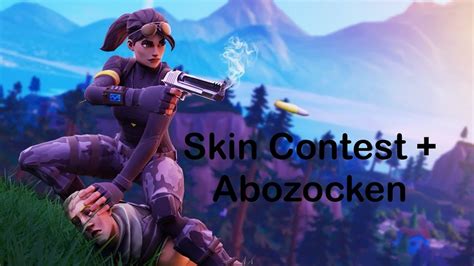 Fortnite Deutsch Live Skin Contest Abozocken Mit Euch Youtube