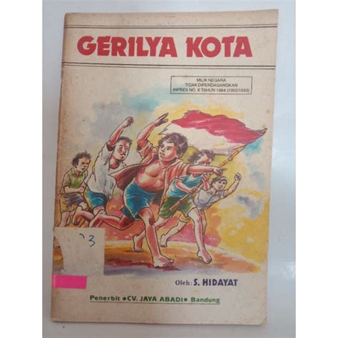 Jual Gerilya Kota Buku Jadul Buku Bekas Perpustakaan Shopee Indonesia