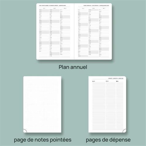 POPRUN Agenda Journalier 2024 2025 Scolaire 21 5 X 14 5cm 1 Page Par