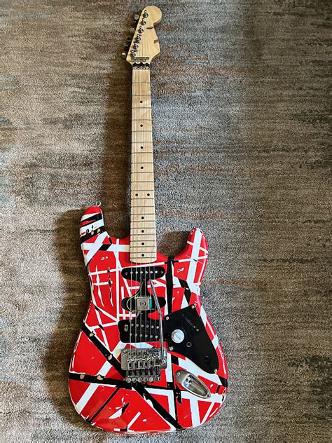 Eddie Van Halen Frankenstrat Guitar | Reverb