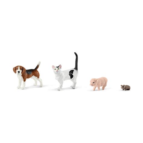 Schleich Farm World Large Farm House Toy & Barn with 2 Farmers & 7 ...