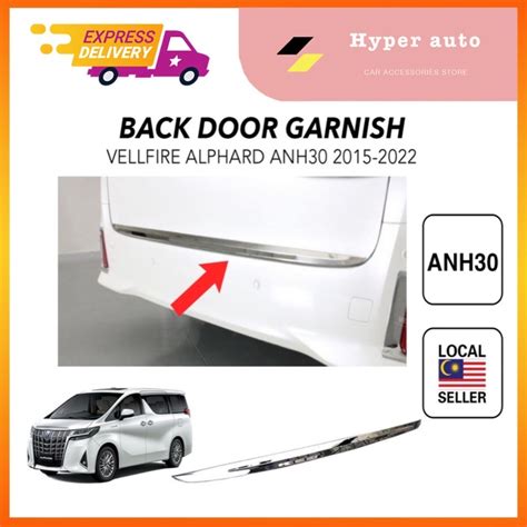 Toyota Alphard Vellfire Anh Rear Luggage Door Garnish