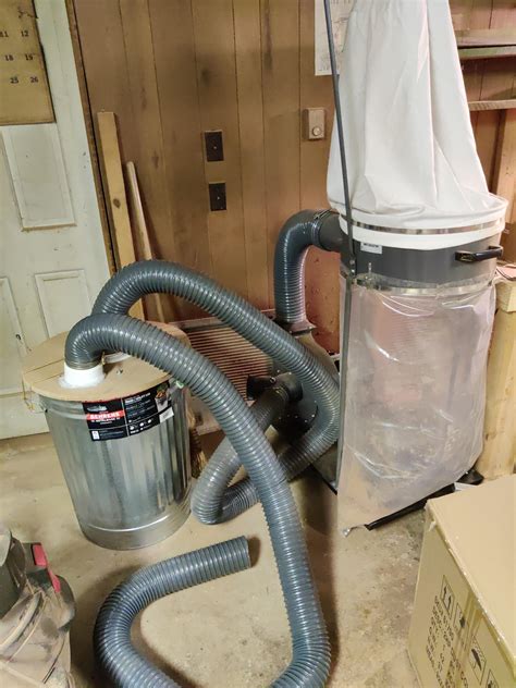 Ntd Harbor Freight Dust Collector With A Thein Separator R Tools