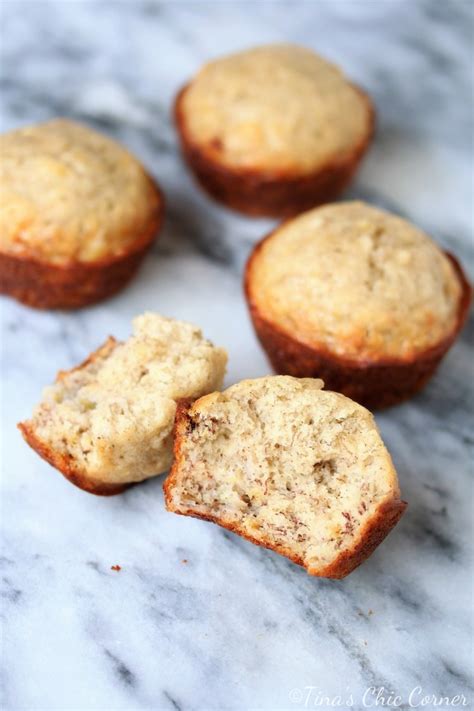 Small Batch Banana Muffins Tina S Chic Corner