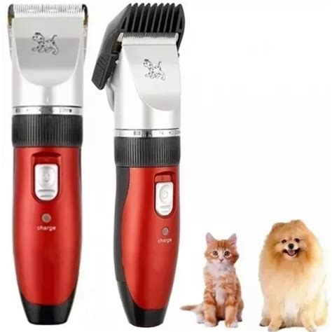 Maquina De Tosar Pet Bivolt Sem Fio C Es E Gatos Pentes Mercadolivre