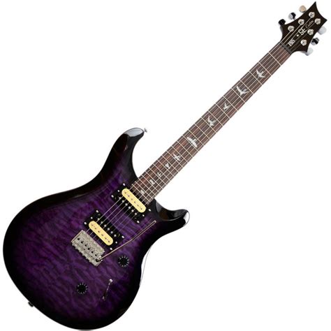 Prs Se Custom 24 Limitado A Guitarra Elétrica Quilt Top Burst Roxo Na