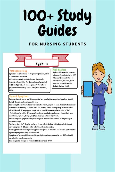 Simple Nursing Printable Study Guides