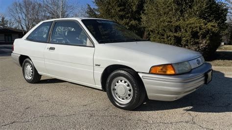 1991 Ford Escort Pony Hatchback At Houston 2022 As T160 Mecum Auctions