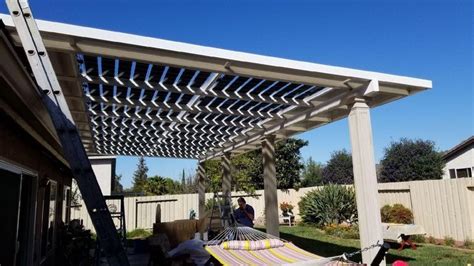 Solar Powered Louvered Patio Cover Retta Frasier