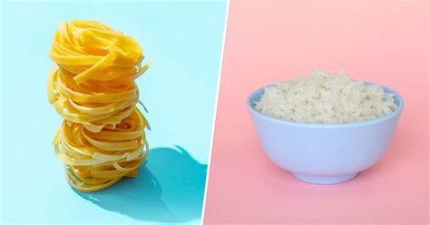 Rice Vs Pasta Which Is Healthier