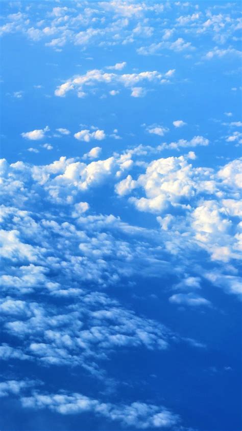 Nature White Clouds Wide Sky 720x1280 Wallpaper Blue Sky Clouds Blue Sky Wallpaper Blur