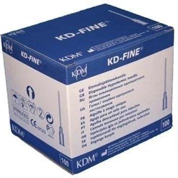 Drobne akcesoria medyczne Kdm Igły Iniekcyjne Kd Fine J U 0 9 X 25Mm