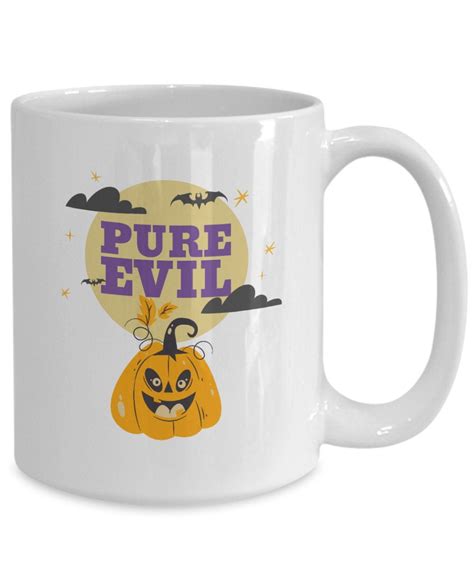 Pure Evil Halloween Jack O Lantern Coffee Mug Walmart